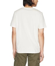 TIMBERLAND SMALL LINEAR Baumwoll-T-Shirt vintage wei&szlig; - Herren-T-Shirts - 2