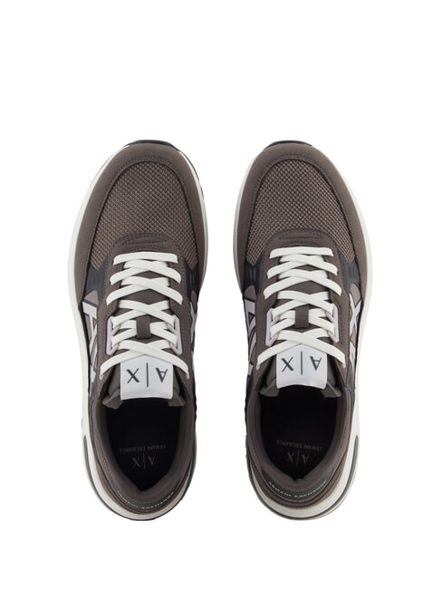 DUSSELDORF Turnschuhe Mann Dunkelgrau + Treibholz + Schwarz - Herrenschuhe