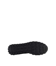 ARMANI EXCHANGE DROP MICROSUEDE Sneaker mit kontrastierendem Logo Dunkelblau + Grau + Chim&auml;re - Herrenschuhe - 5