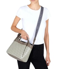 ARMANI EXCHANGE A|X Handtasche mit Schulterriemen Klangsand / brauner Bass - Damentaschen - 5