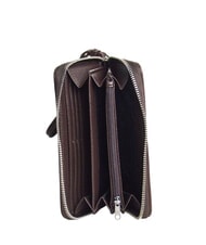 ARMANI EXCHANGE A|X Rei&szlig;verschluss-Geldb&ouml;rse hei&szlig;e Schokoladenso&szlig;e - Brieftaschen Damen - 2