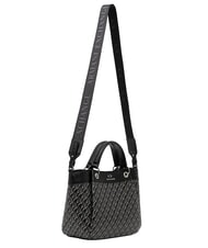 ARMANI EXCHANGE A|X Handtasche mit Schulterriemen Brauner Barsch / Schwarz - Damentaschen - 3