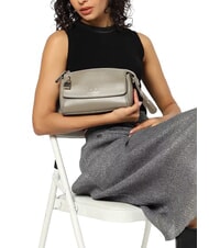 ARMANI EXCHANGE JANE Umh&auml;ngetasche mit Vorh&auml;ngeschloss Braunbarsch - Damentaschen - 5