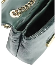 ARMANI EXCHANGE A|X Mikro-Schultertasche gr&uuml;n schlagen - Damentaschen - 4