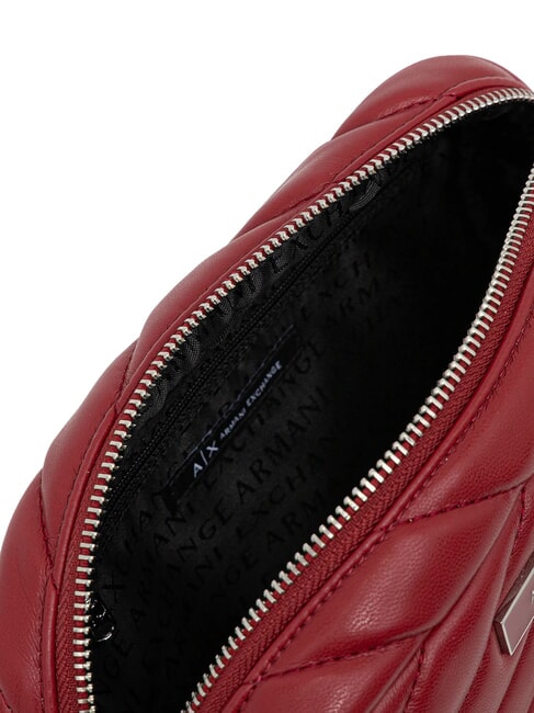 VICTORIA Matelass&eacute;-Schlafzimmertasche rote Dahlie - Damentaschen