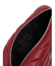 ARMANI EXCHANGE VICTORIA Matelass&eacute;-Schlafzimmertasche rote Dahlie - Damentaschen - 4