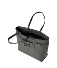 ARMANI EXCHANGE A|X BUCKLE Schultertasche K&uuml;hlstahl - Damentaschen - 3