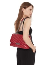 ARMANI EXCHANGE QUILTED Schulter-/Umh&auml;ngetasche rote Dahlie - Damentaschen - 5