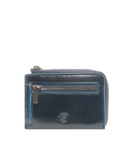 PIQUADRO BLUE SQUARE Schl&uuml;sseletui aus Leder Blau - Schl&uuml;sselanh&auml;nger und Schl&uuml;sseletuis - 2