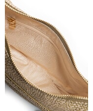 BORBONESE HOBO LUNA MINI ECO LINE Schultertasche Olive - Damentaschen - 4