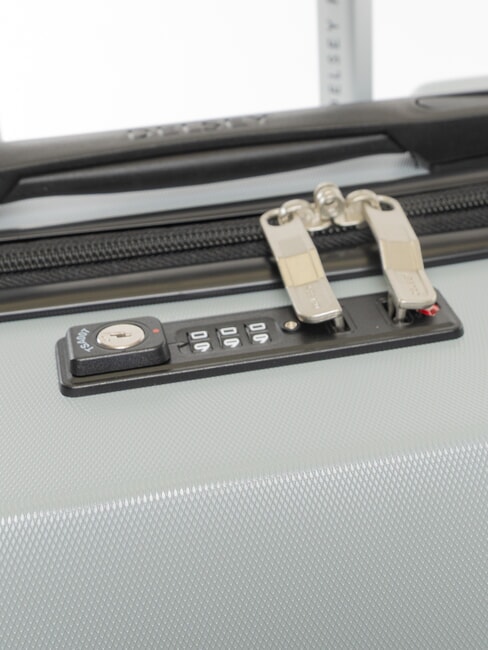 CHRISTINE EU Kabinen- + Mittel- + Gro&szlig;wagen-Set SILBER - Trolleyset