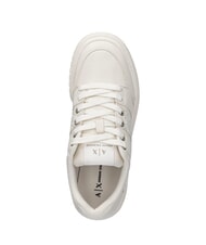 ARMANI EXCHANGE A|X LOGO Turnschuhe cremefarben - Damenschuhe - 4