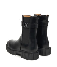 ARMANI EXCHANGE A|X LETTERING Stiefeletten Schwarz - Damenschuhe - 3