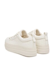 ARMANI EXCHANGE KURT MINI-TUMBLED  5 cm Keilsneaker cremefarben - Damenschuhe - 3