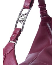 ARMANI EXCHANGE LIZ PEBBLE Gro&szlig;e Hobo-Umh&auml;ngetasche Rille - Damentaschen - 3