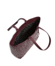 ARMANI EXCHANGE A|X ALL OVER Einkaufstasche Rille - Damentaschen - 4