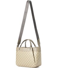 ARMANI EXCHANGE A|X BICOLOR Handtasche mit Schulterriemen Klangsand / brauner Bass - Damentaschen - 2