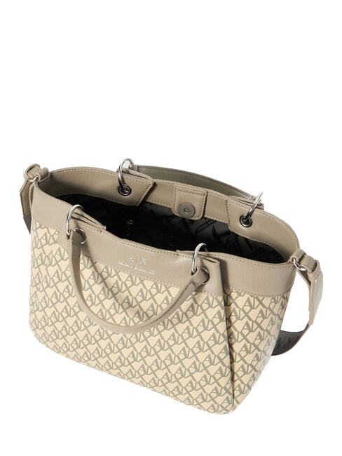 A|X BICOLOR Handtasche mit Schulterriemen Klangsand / brauner Bass - Damentaschen
