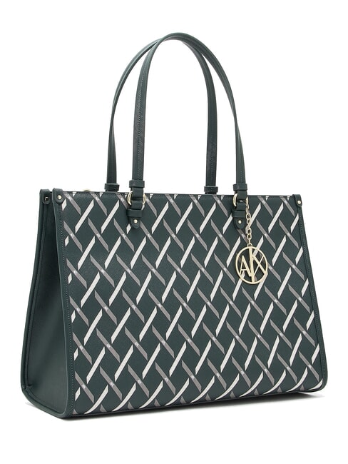 A|X LOGO ALL OVER Schultertasche mit Schultergurt Beat Green / Beat Green - Damentaschen