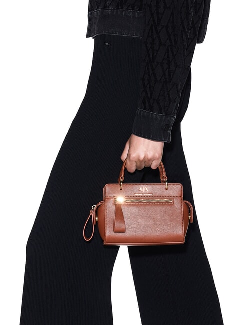 A|X MINI Mikro-Handtasche mit Schulterriemen Kokosnussschale - Damentaschen