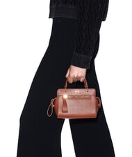 ARMANI EXCHANGE A|X MINI Mikro-Handtasche mit Schulterriemen Kokosnussschale - Damentaschen - 6