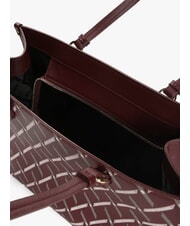 ARMANI EXCHANGE A|X LOGO ALL OVER Schultertasche mit Schultergurt Nut / Nut - Damentaschen - 4