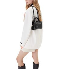 ARMANI EXCHANGE A|X MINI Mikro-Handtasche mit Schulterriemen Schwarz - Damentaschen - 5