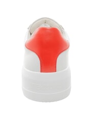 LOVE MOSCHINO ECLIPSE 50 Ledersneakers wei&szlig;/rot - Damenschuhe - 3