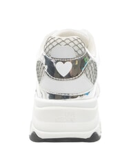 LOVE MOSCHINO STARDUST 60 Damen-Sneaker silber/wei&szlig;/silber - Damenschuhe - 3