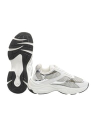 LOVE MOSCHINO STARDUST 60 Damen-Sneaker silber/wei&szlig;/silber - Damenschuhe - 5