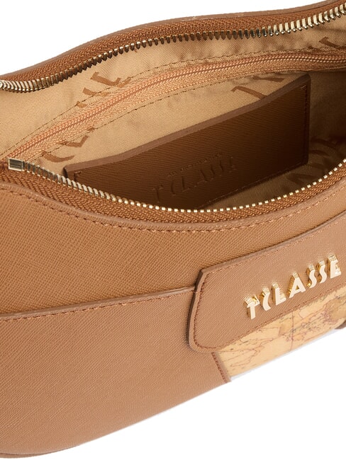 BLOO CITY halbmondf&ouml;rmige Schultertasche TABAK - Damentaschen