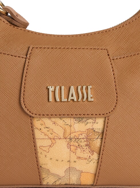 BLOO CITY halbmondf&ouml;rmige Schultertasche TABAK - Damentaschen