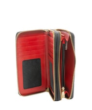 GATTINONI PLANETARIUM Gro&szlig;e Geldb&ouml;rse mit Doppelrei&szlig;verschluss klassisch/ koralle - Brieftaschen Damen - 2