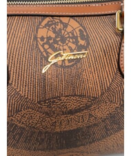 GATTINONI PLANETARIUM Umh&auml;ngetasche mit Schultergurt einfarbig hellbraun - Damentaschen - 4