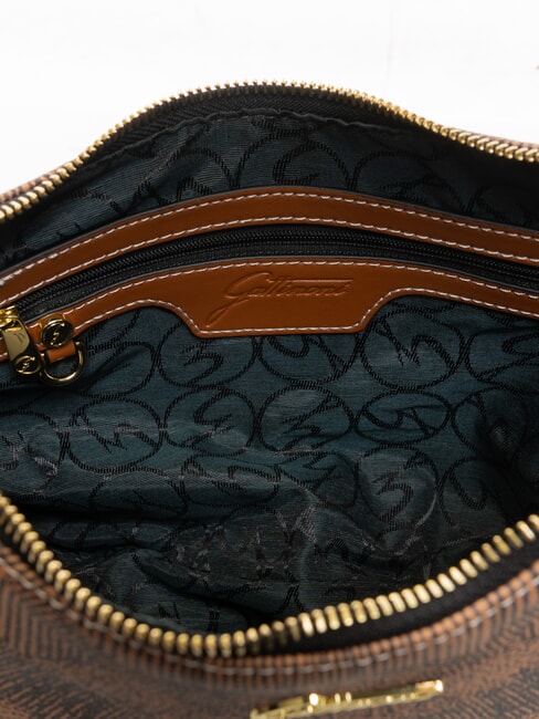 PLANETARIUM Umh&auml;ngetasche einfarbig hellbraun - Damentaschen