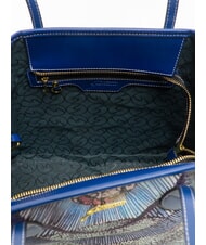 GATTINONI PLANETARIUM Mittelgro&szlig;e Einkaufstasche Aquamarin/Marineblau - Damentaschen - 5