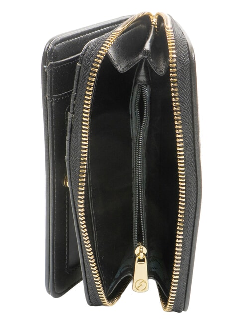 MAYA Damengeldb&ouml;rse monochrom hellgrau/schwarz - Brieftaschen Damen