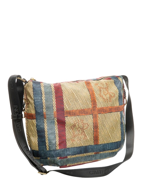 MAYA Maxi-Schultertasche kariert/schwarz - Damentaschen