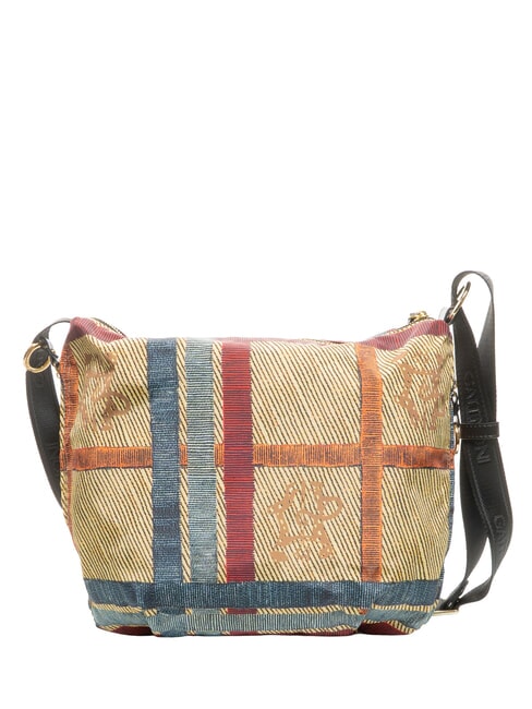 MAYA Maxi-Schultertasche kariert/schwarz - Damentaschen