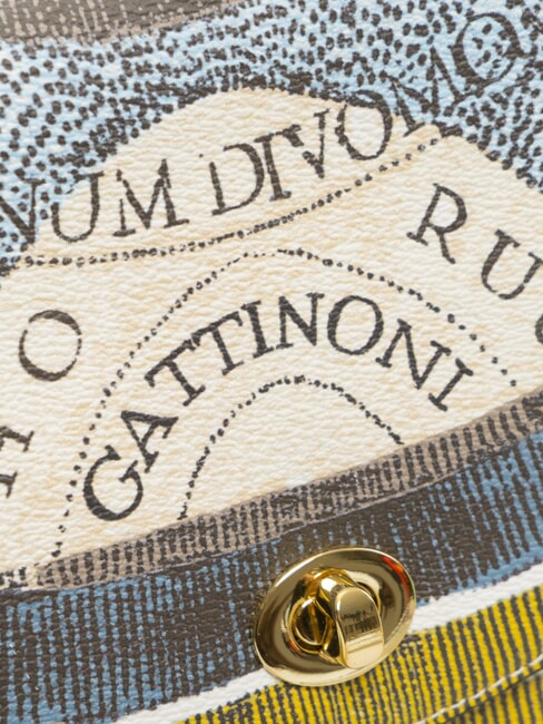 PLANETARIUM Mini-Schultertasche Mond/Wei&szlig; - Damentaschen