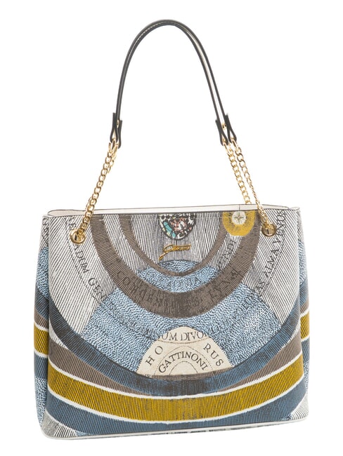 PLANETARIUM Umh&auml;ngetasche Mond/Wei&szlig; - Damentaschen