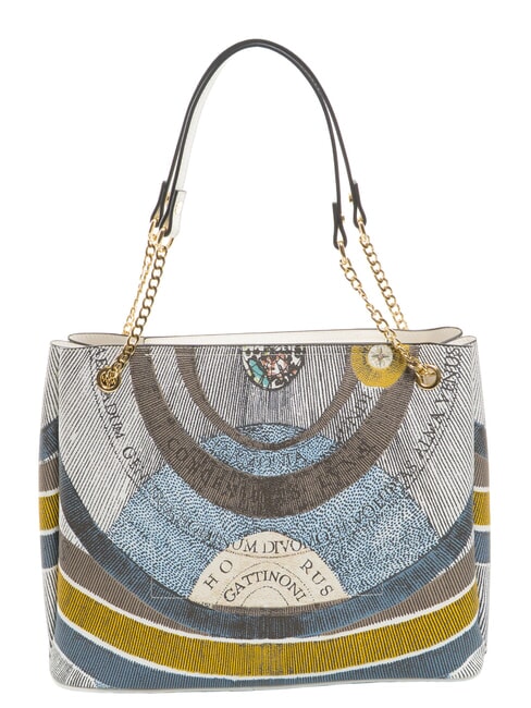 PLANETARIUM Umh&auml;ngetasche Mond/Wei&szlig; - Damentaschen