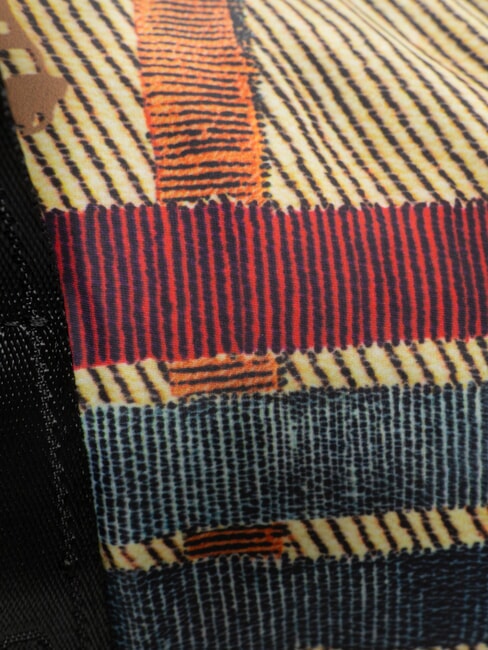 MAYA Handtasche mit Schulterriemen kariert/schwarz - Damentaschen