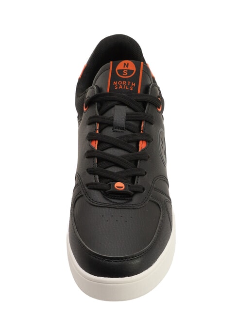 OCEAN Turnschuhe schwarz-orange - Herrenschuhe