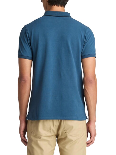 MILLERS RIVER Poloshirt aus Baumwolle dunkler Jeansstoff - Herren-Polo-Shirts/Herren-Polo-Shirt/Herrenpoloshirt/Herrenpoloshirts