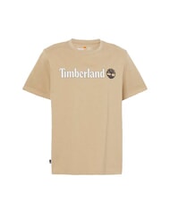 TIMBERLAND KENNEBEC RIVER LINEAR LOGO Baumwoll t-shirt Zitronenpfeffer - Herren-T-Shirts - 3