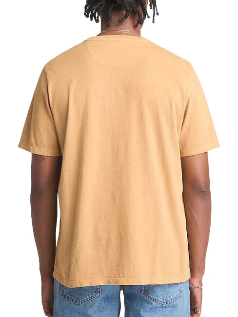 DUNSTAN RIVER GARMENT Baumwoll-T-Shirt leichter Weizenstiefel - Herren-T-Shirts