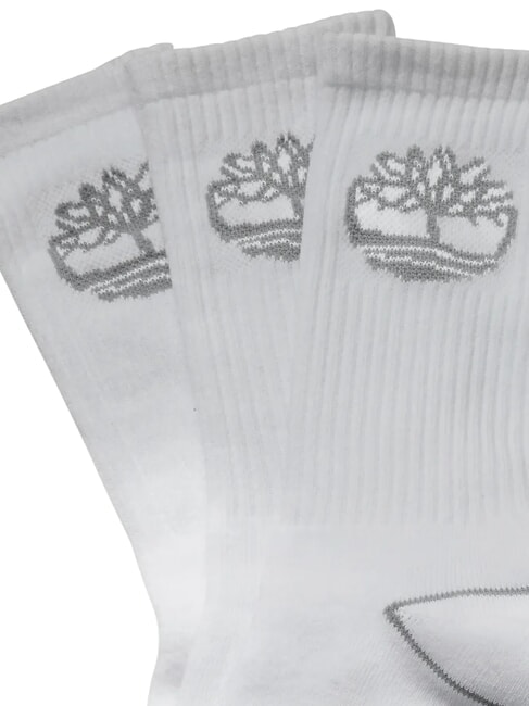 CORE CREW Drei Paar Socken Wei&szlig; - Unisex-Socken
