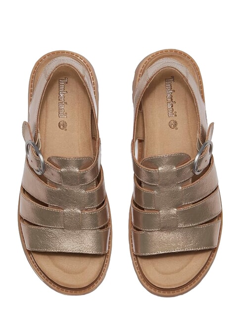 CLAIREMONT WAY Ledersandalen jung gelb - Damenschuhe