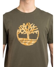 TIMBERLAND KENNEBEC RIVER Baumwoll-T-Shirt Grabblatt - Herren-T-Shirts - 3